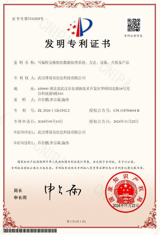 专利与软件著作权证书缩略图