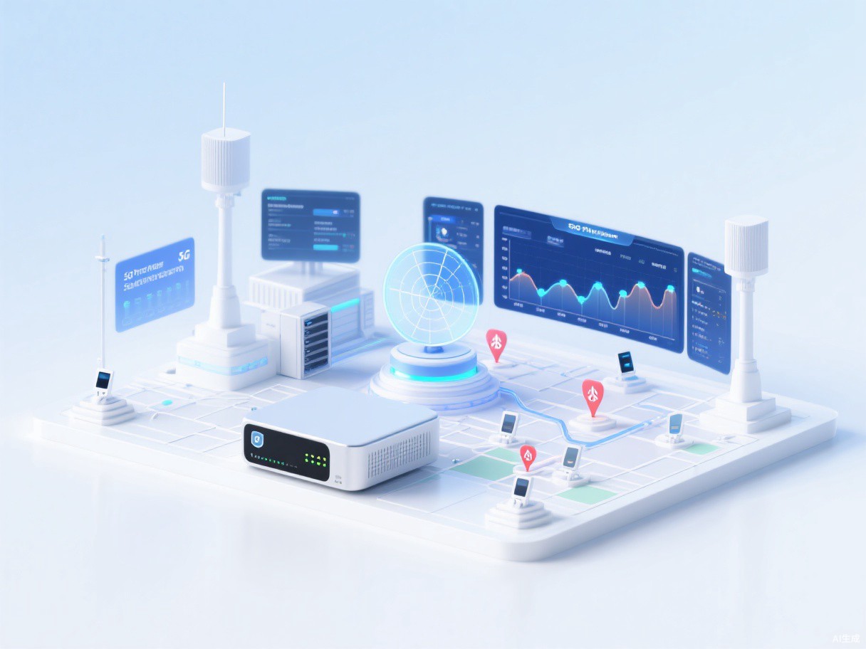 5G专网全流量分析系统示意图:专网流量安全检测与回溯取证